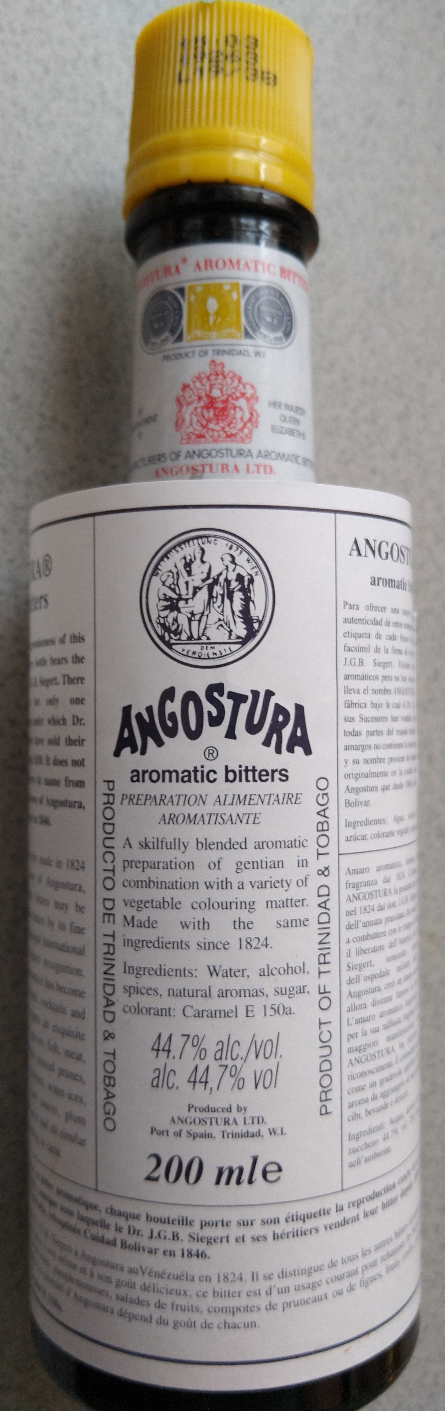 Angostura  - aromatic bitters - Product