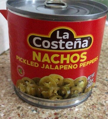 Calories in La Costena Pickled Jalapeno Nachos Slices