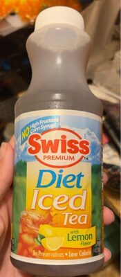 Diet iced tea with lemon flavor - Product