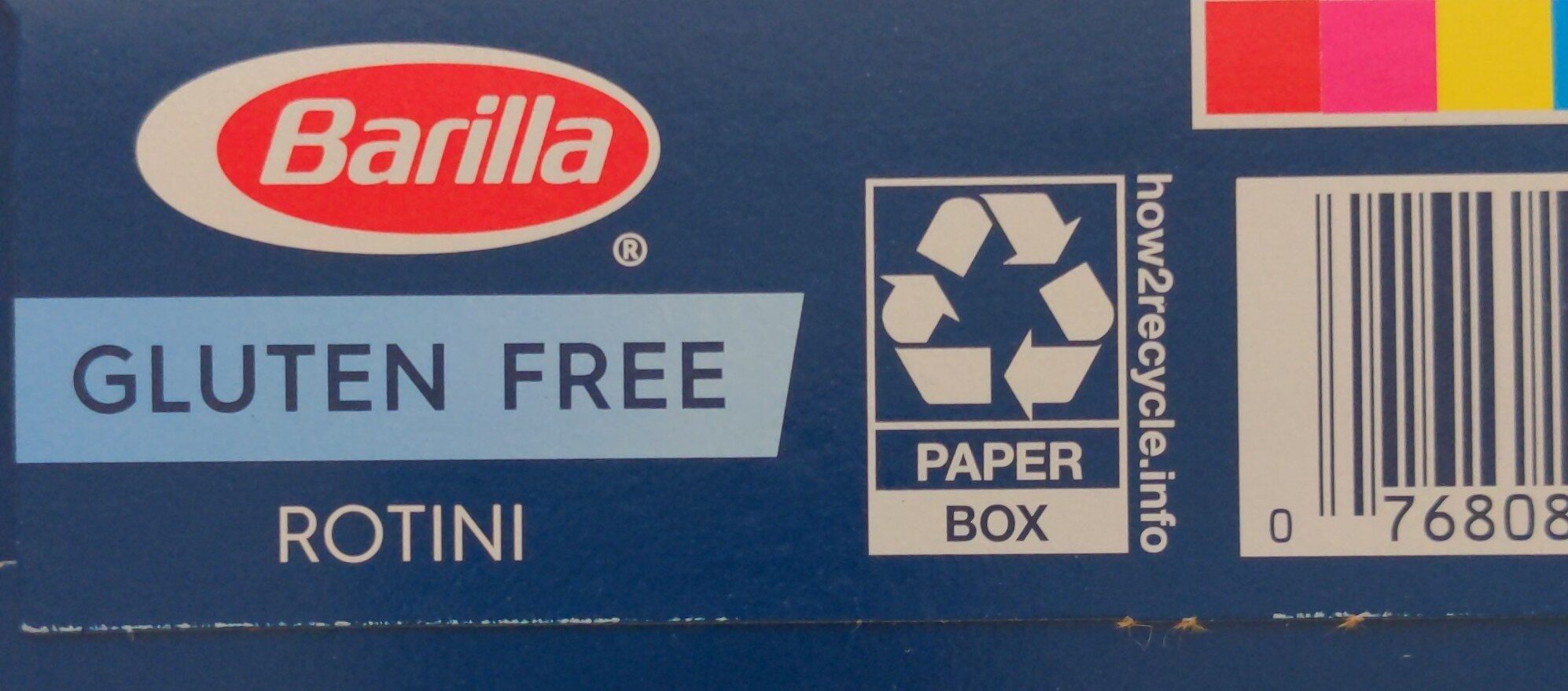 Gluten Free Rotini Pasta - Recycling instructions and/or packaging information
