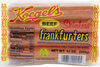 Beef Skinless Frankfurters - Product