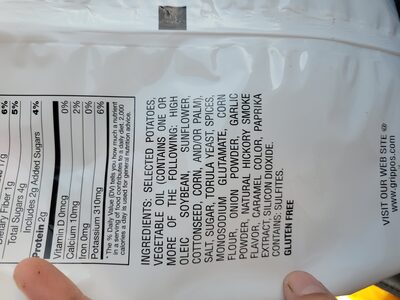 Bar-b-q twin chips - Ingredients
