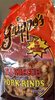 Barbecue flavor pork rinds - Product