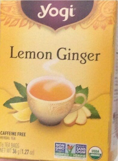 Thé lemon ginger - Produkt - en