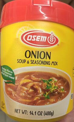 Osem, Onion Soup & Seasoning Mix - Produit