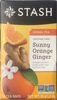 Sunny orange ginger herbal tea - Product