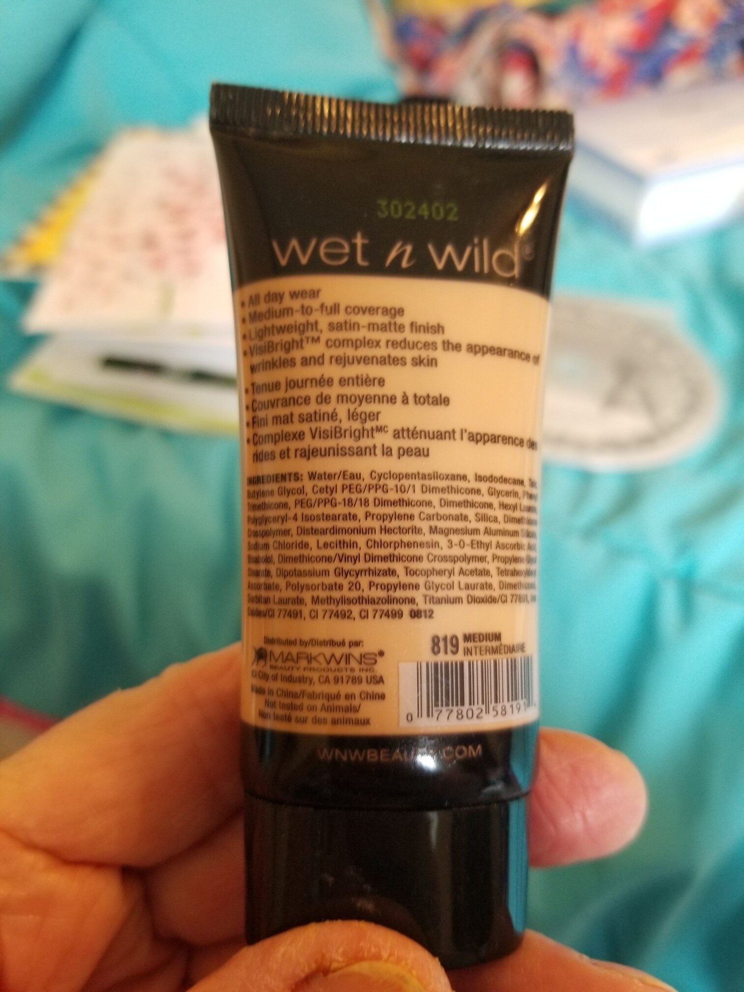 wet n wild - Ingredients