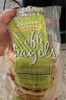 Onion soft bagels made with whole grain - Producte