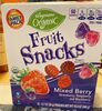 Organic Fruit Snacks - Producto