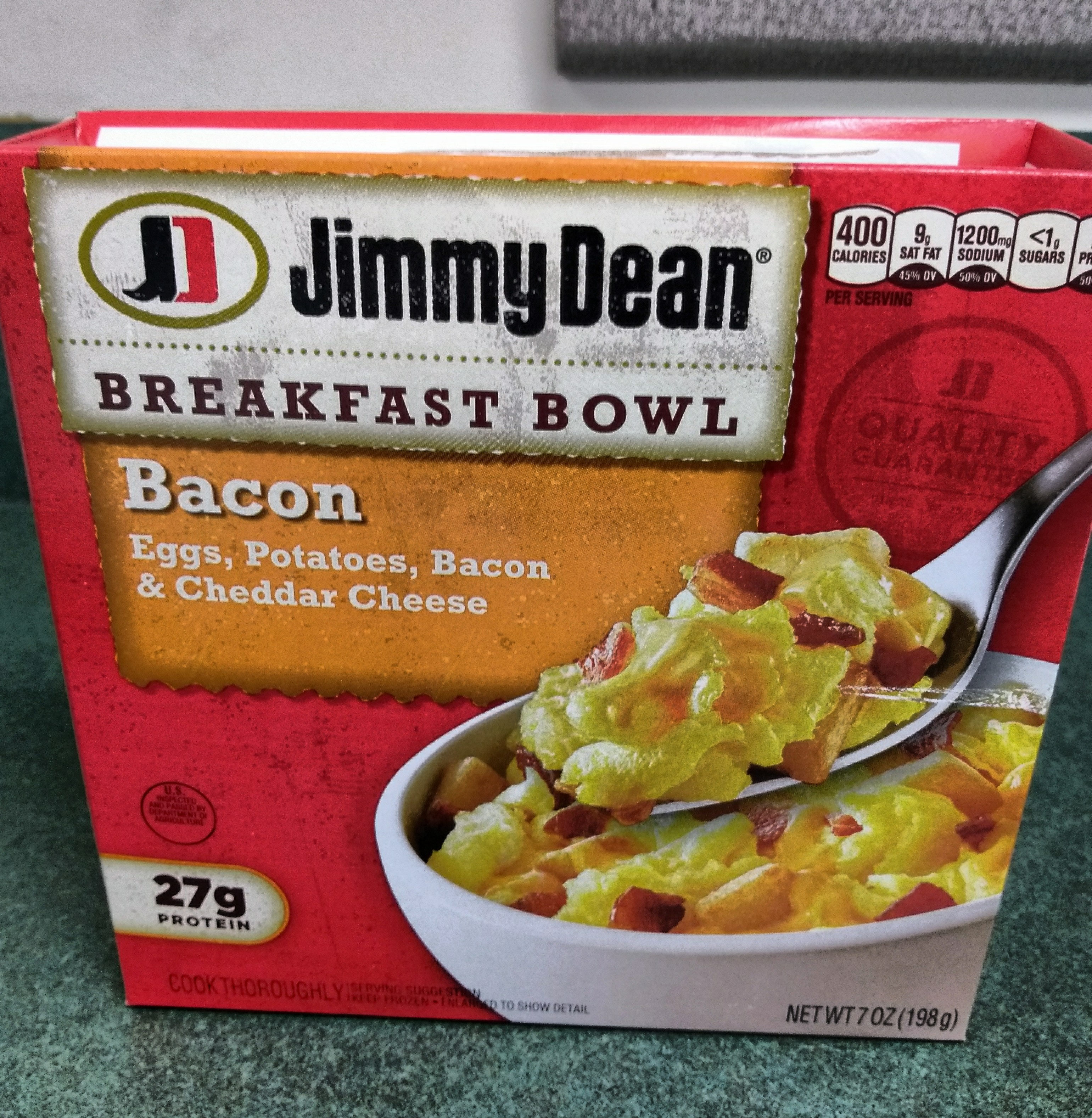 Jimmy dean, breakfast bowl bacon - Product