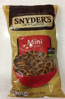 Snyder's of hanover mini pretzels - Producto