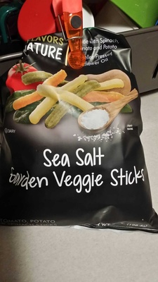 Eatsmart snacks, sea salt garden veggie sticks