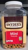Snyder’s Mini Pretzels - Product