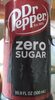 Dr Pepper Zero Sugar - Produit