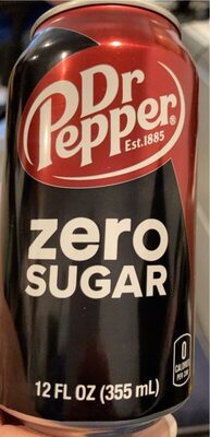 Dr Pepper Zero Sugar - Product - en
