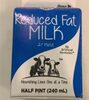 Reduced fat milk - Product