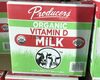 Organic vitamin d milk - Producto