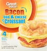 Bacon, Egg & Cheese Croissant Sandwiches - Product