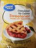 granulated no calorie sweetner great value - Produkt