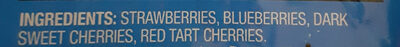 Great Value Cherry Berry Blend, Frozen, 48 oz - Ingredientes - en