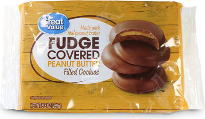 Fudge Covered Peanut Butter Filled Cookies - Produit - en