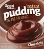 Chocolate instant pudding & pie filling - Product