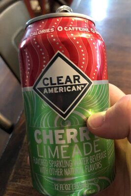 Calories in Clear American, Walmart Cherry Limeade Flavored Sparkling Water
