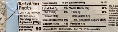 Marshmallows - Nutrition facts