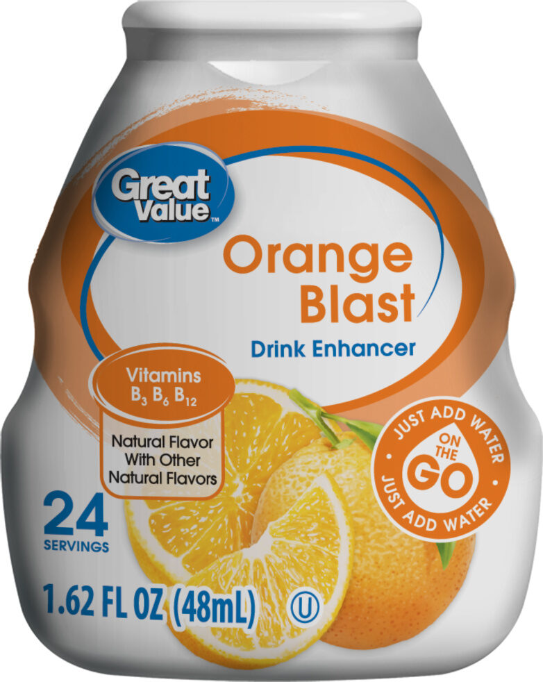 Drink Enhancer, Orange Blast - Product - en