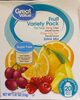 Sugar-free Fruit Variety Pack - Product