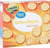 Baked Buttery Crackers, Naturally Flavored - Product