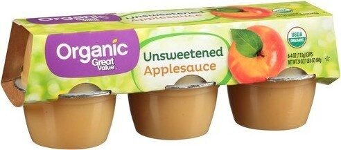 Organic unsweetened applesauce - Product