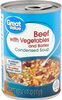 Beef With Vegetables And Barley Condensed Soup - Product