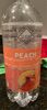 Peach flavored sparkling water beverage, peach - Product
