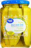 Kosher sliced dill pickles - Producto