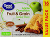 Fruit & Grain Cereal Bars - Producto