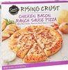 Chicken bacon ranch sauce pizza rising crust - Product