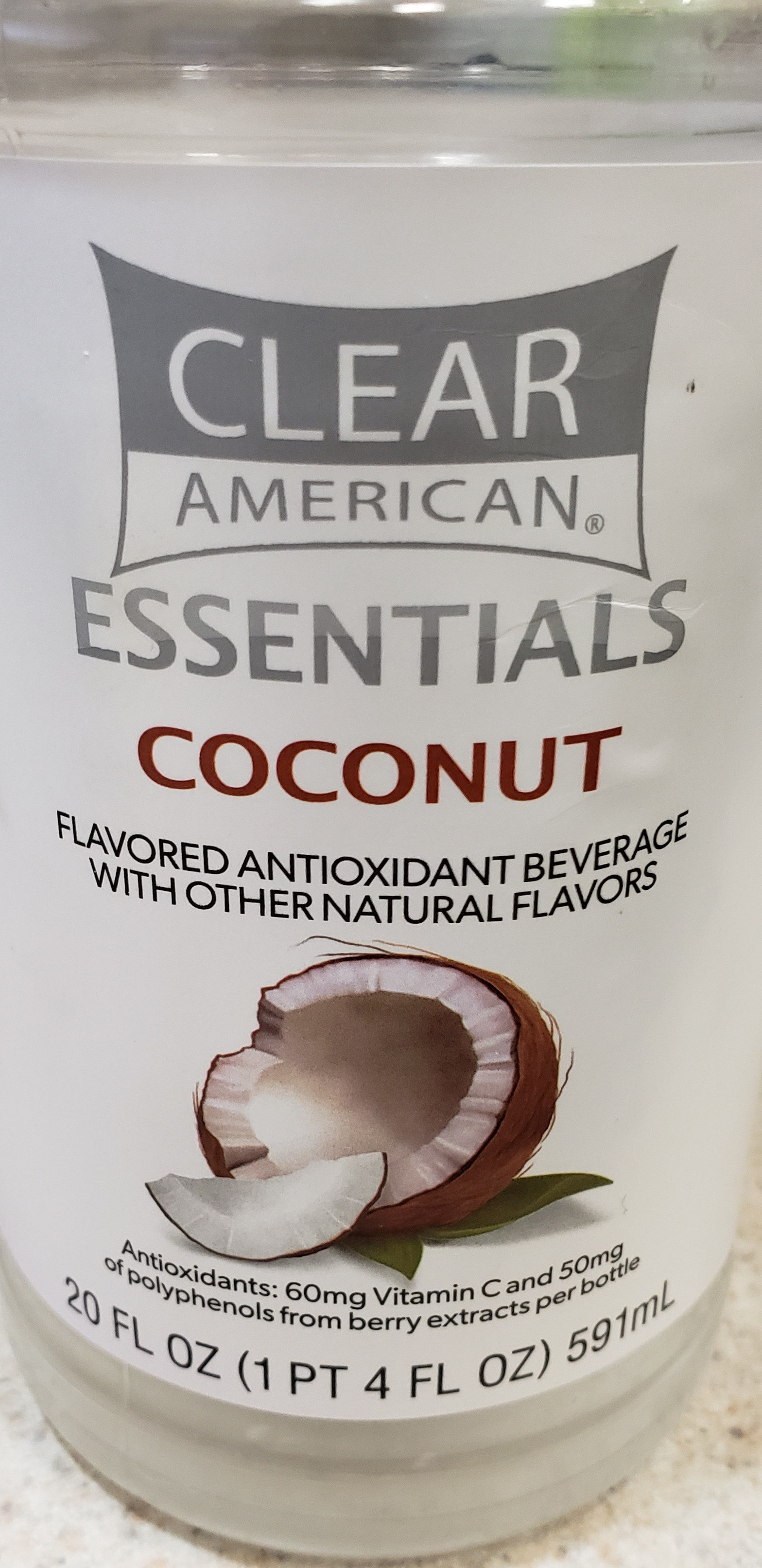 Coconut flavored antioxidant beverage, coconut - Product