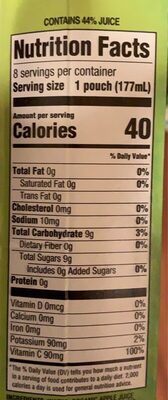 Apple - Nutrition facts