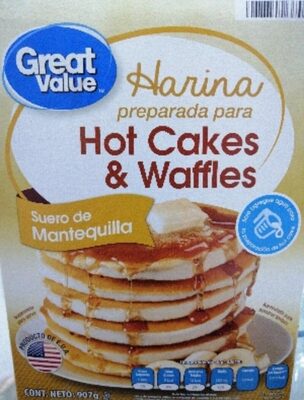 Great value, buttermilk complete pancake & waffle mix - Producte - en