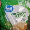 Sour cream and onion chips - Product