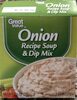Onion Recipe soup and Dip mix - Product