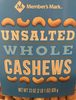 Unsalted whole Cashews - Produit