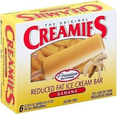 Reduced Fat Ice Cream Bar - Product