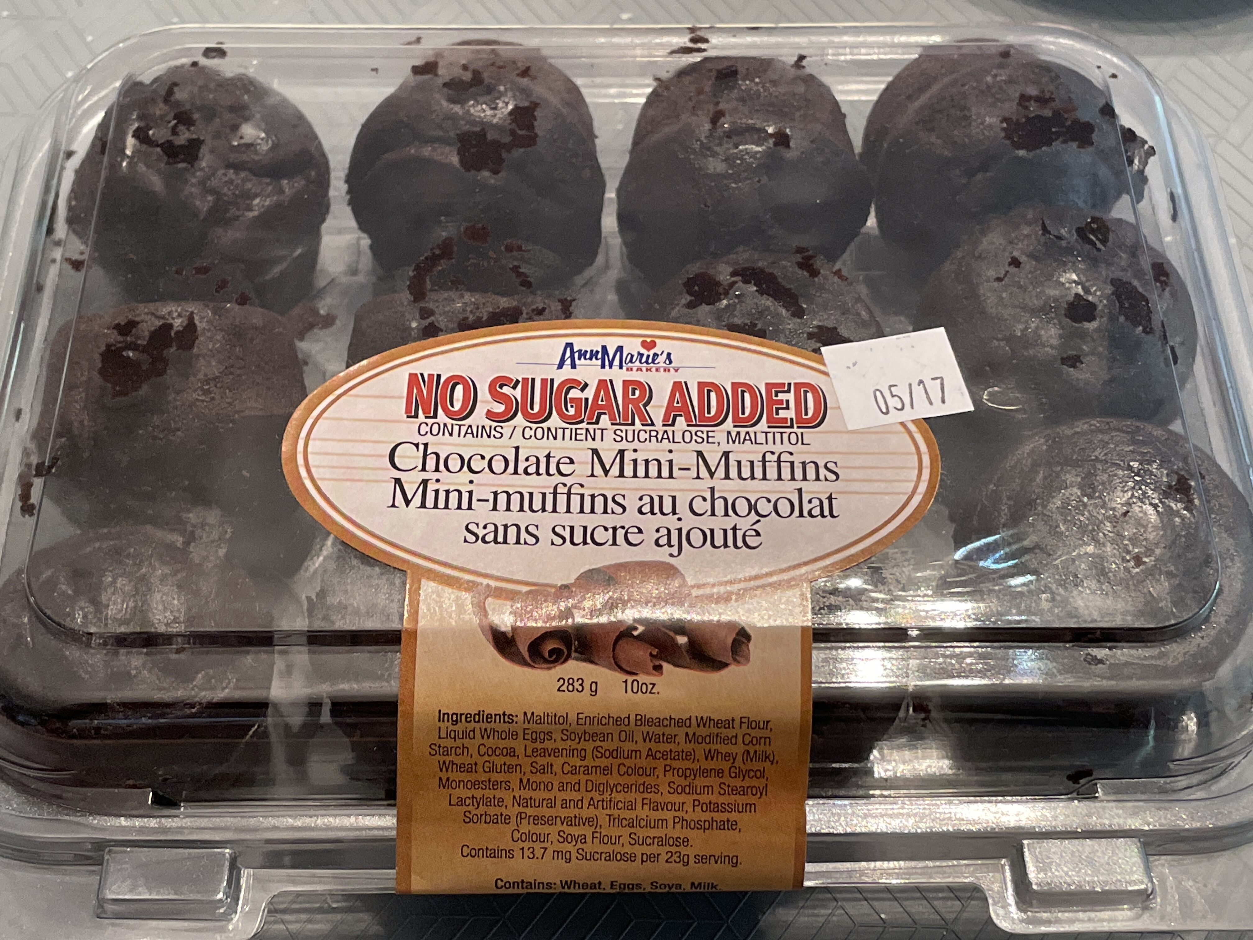 Chocolate Mini-Muffins - Produit - en