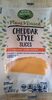 Plant based Cheddar style slices - Product