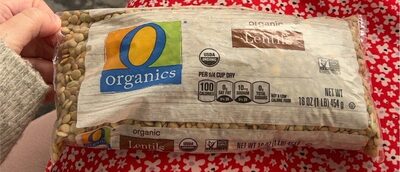 Organic lentils - Product