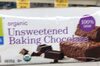 Organic unsweetened baking chocolate - Product