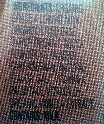 Chocolate Lowfat Milk - Ingredientes - en