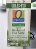 Organic reduced fat milk - Product
